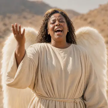 Angel Choir Closed on Sunday AI choir style