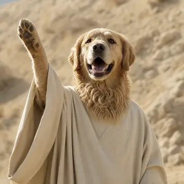 Dog Choir Closed on Sunday AI choir style