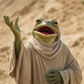 Frog Choir Closed on Sunday AI choir style