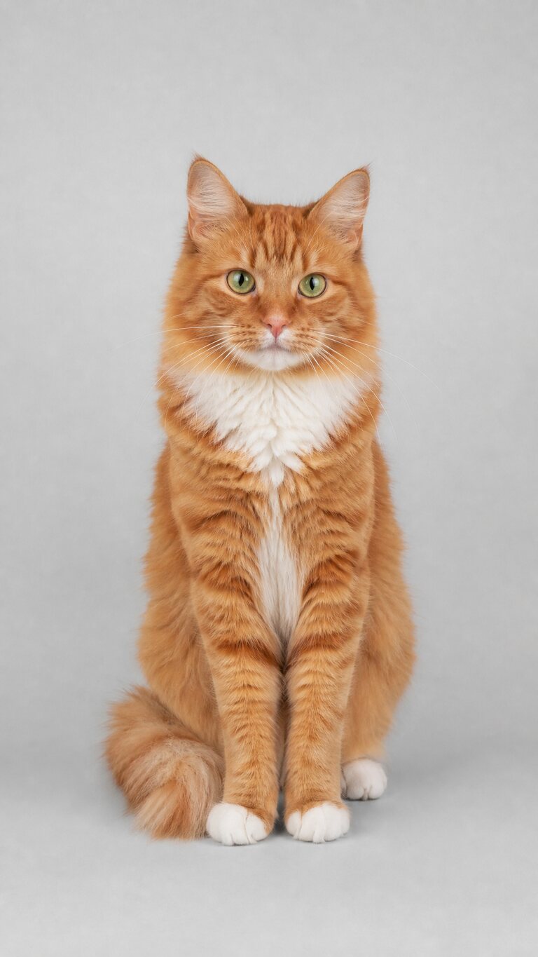 Closed on Sunday AI input photo: a cat for the skeletons example
